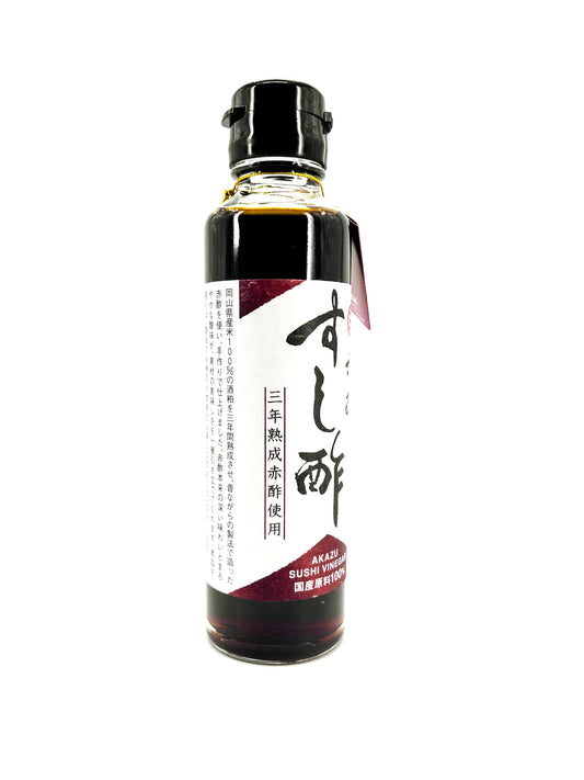 Akazu – Rode rijstazijn van sake-droesem – 150 ml – Kawano