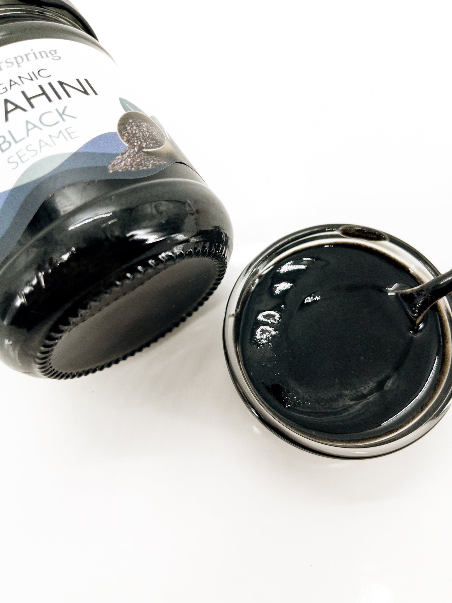 Kuro neri-goma – Biologische zwarte sesampasta – 170 g – Clearspring