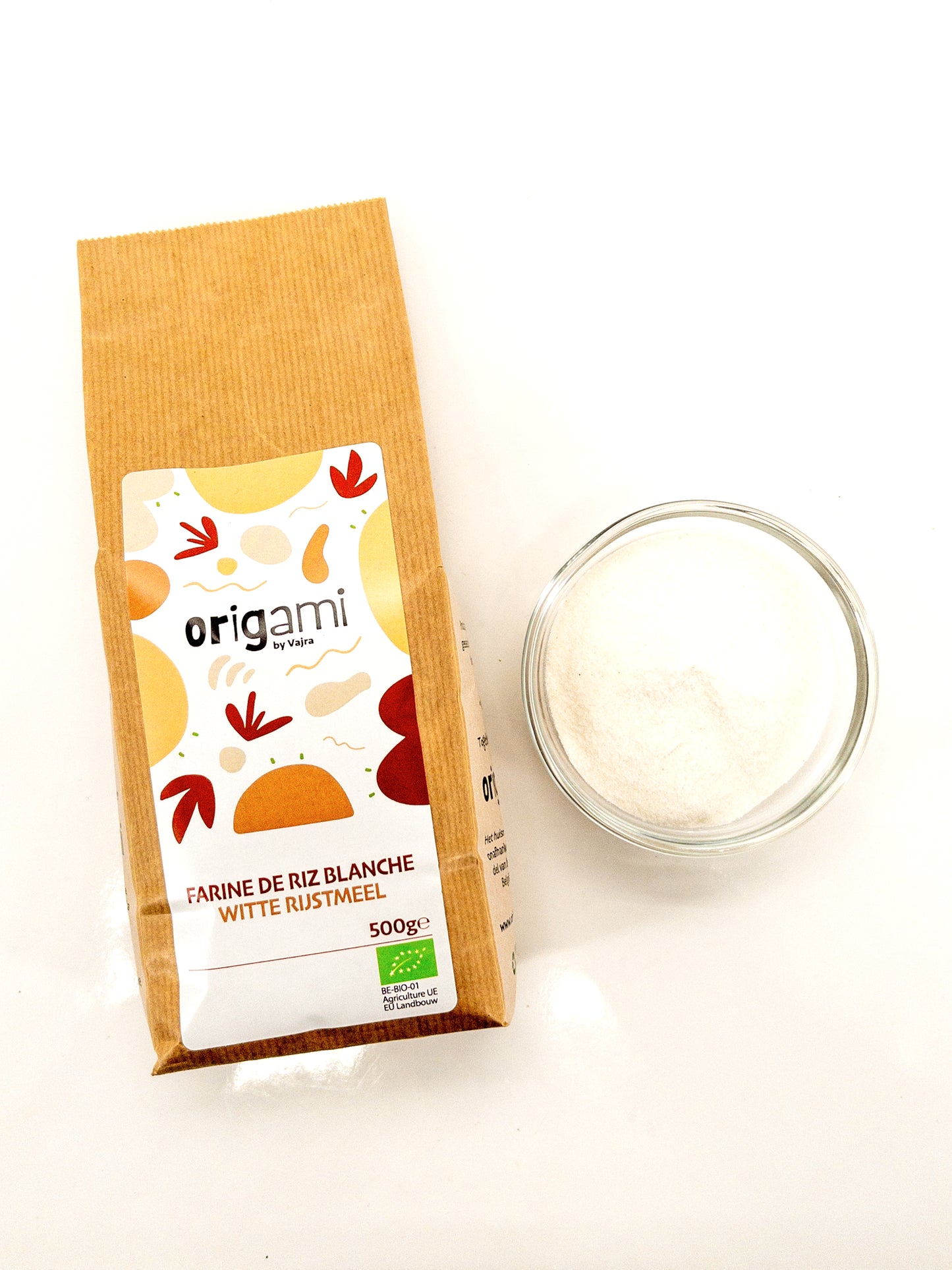 Farine de riz blanc bio - 500 g - Origami