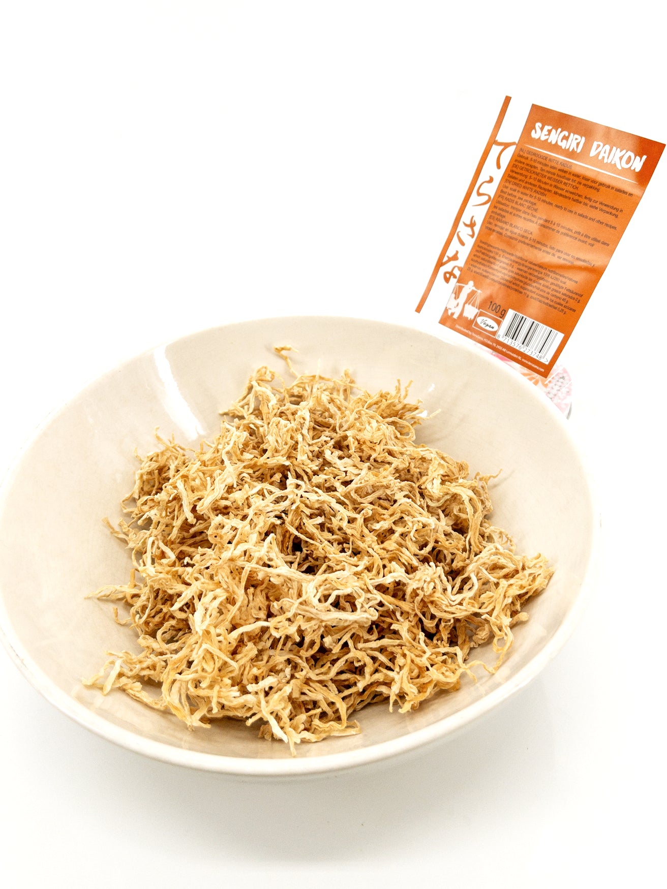 Sengiri Daikon – Geriebener und getrockneter Daikon – 100 g – Terrasana