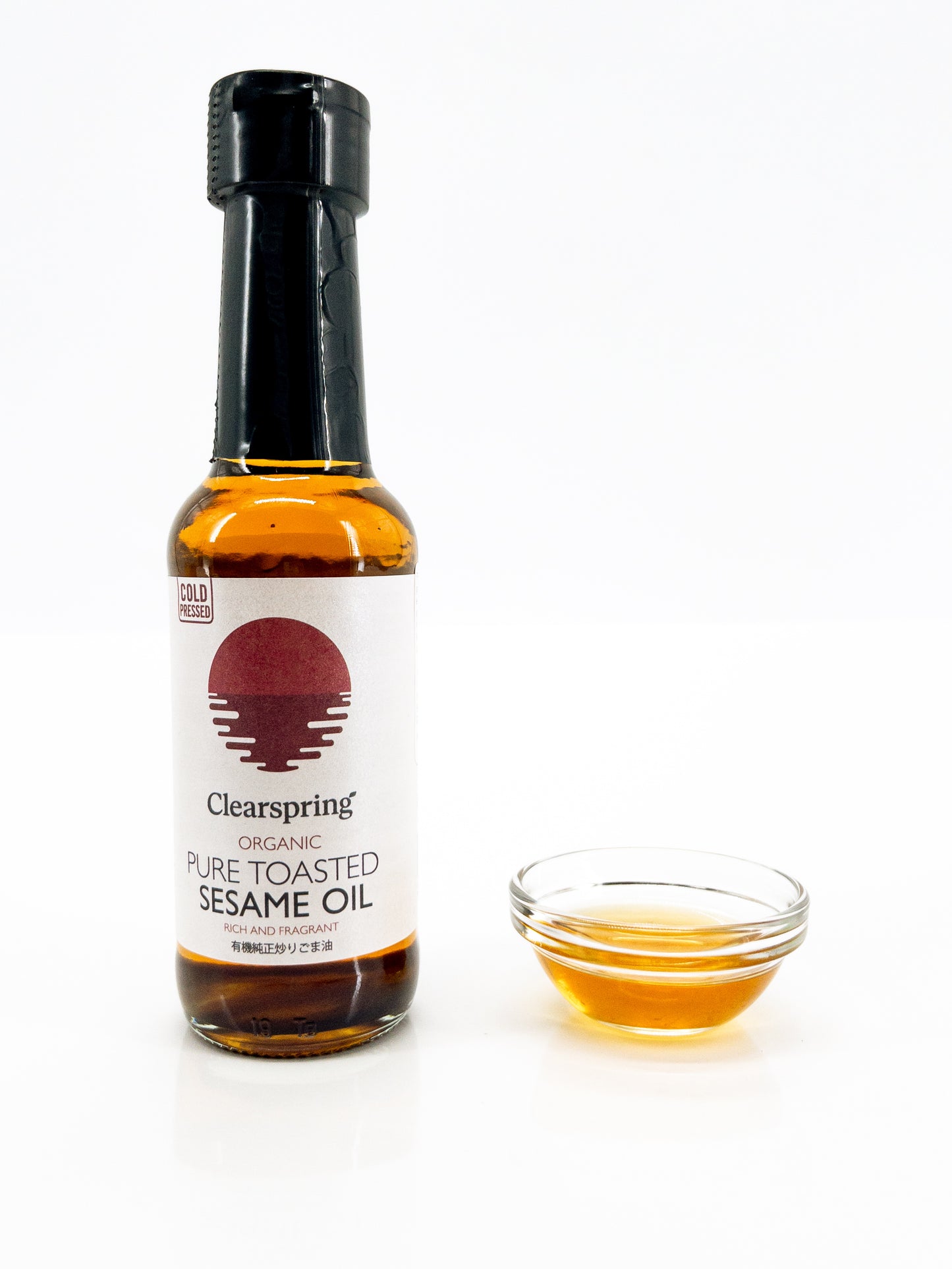 Gomaabura – Huile de sésame toasté bio – 150 ml – Clearspring