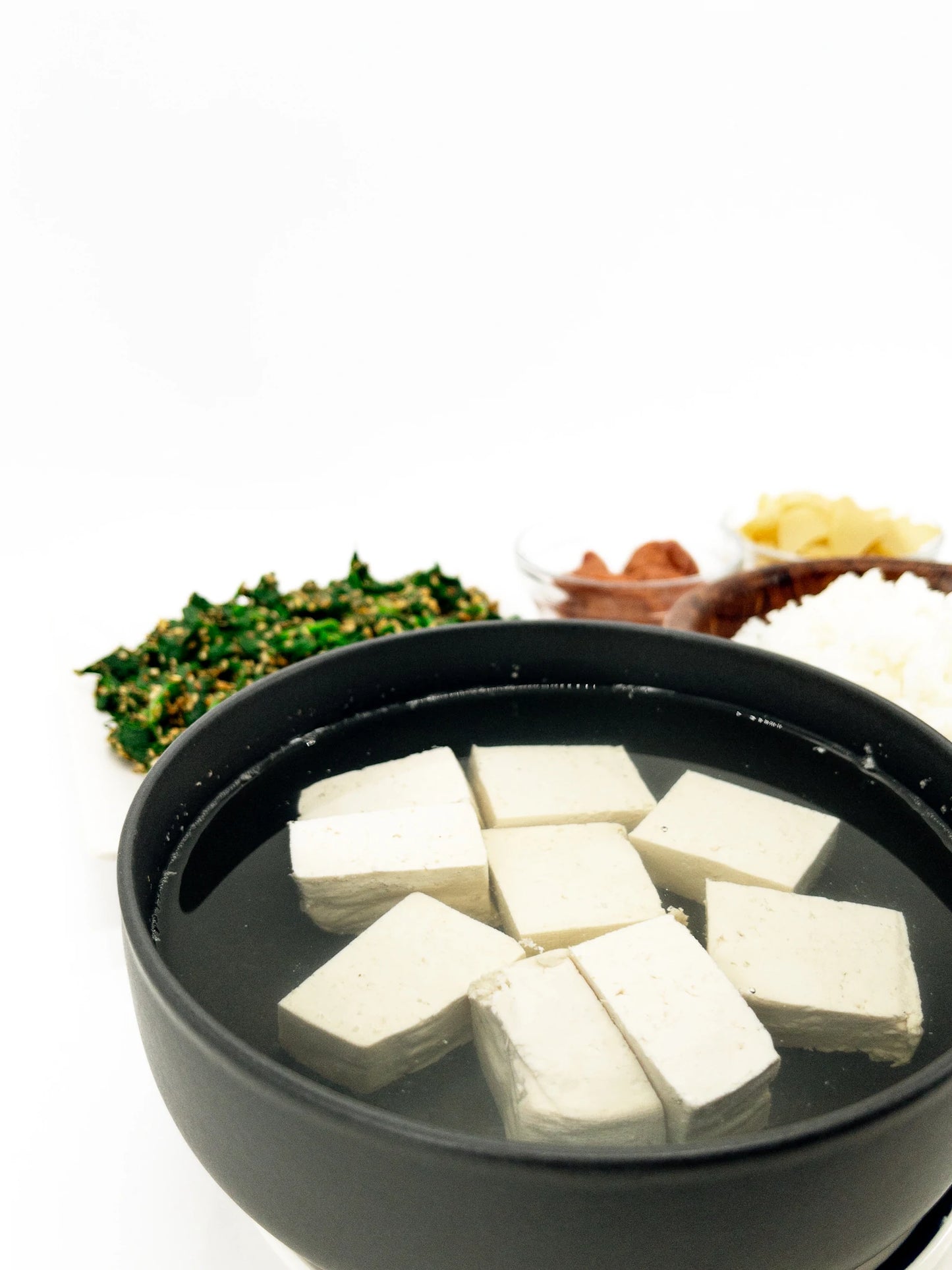 Yudōfu Tofu dans du bouillon d'algue kombu