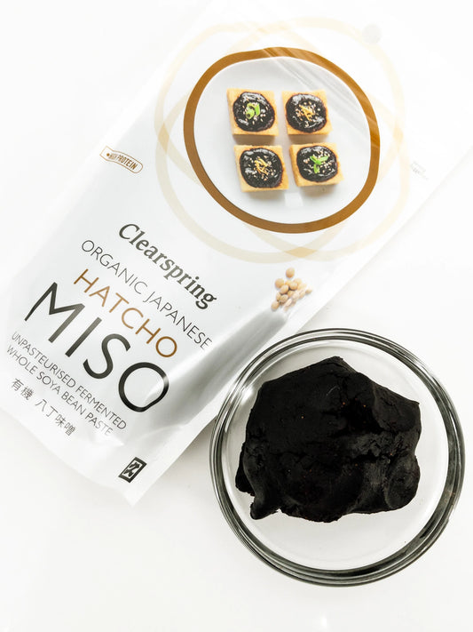 Hatchō Miso – Miso de soja bio non pasteurisé – 300 g – Clearspring