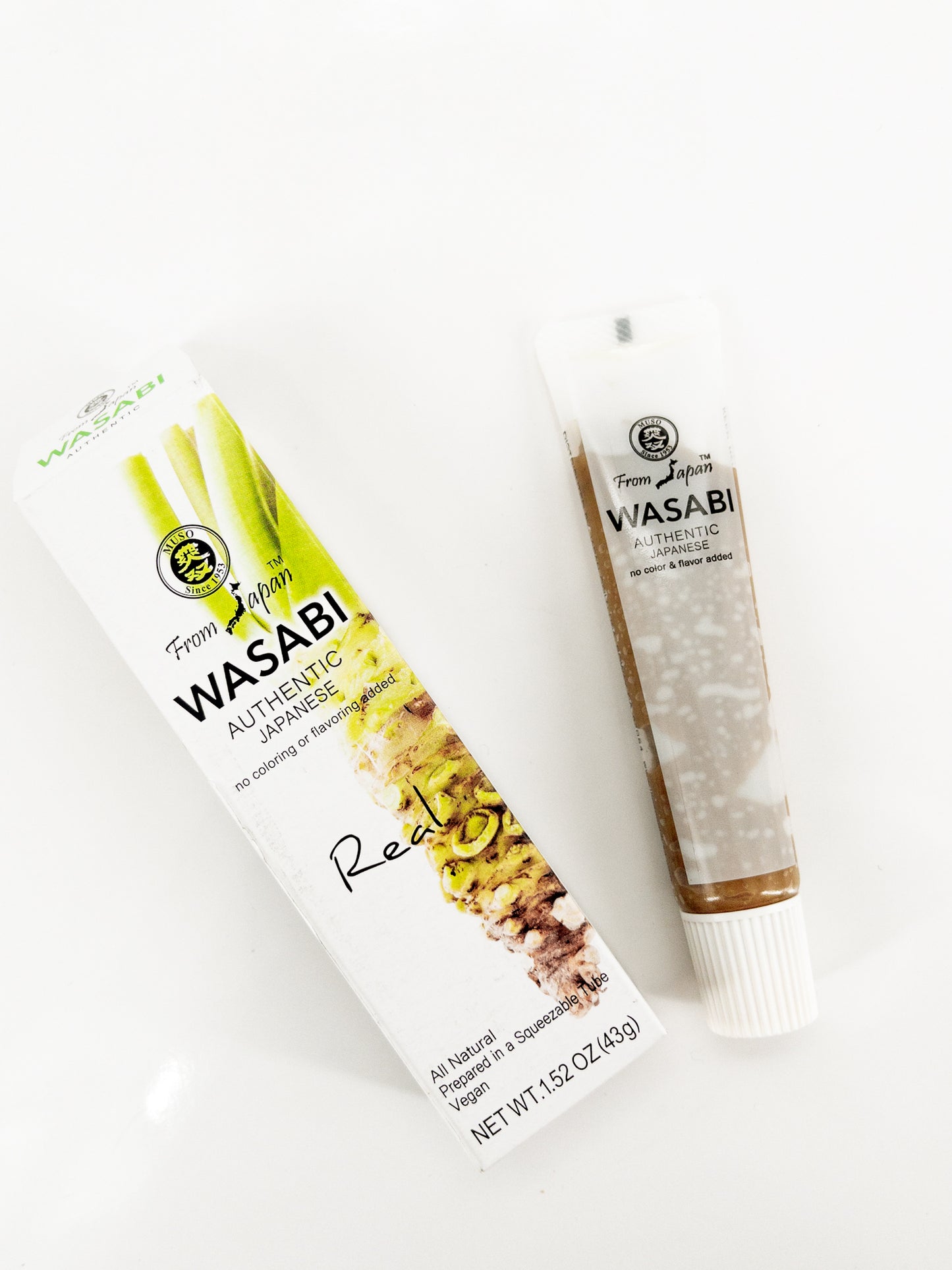 Pâte de Wasabi véritable - 43 g - Terrasana