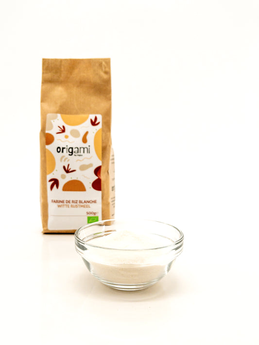 Farine de riz blanc bio - 500 g - Origami