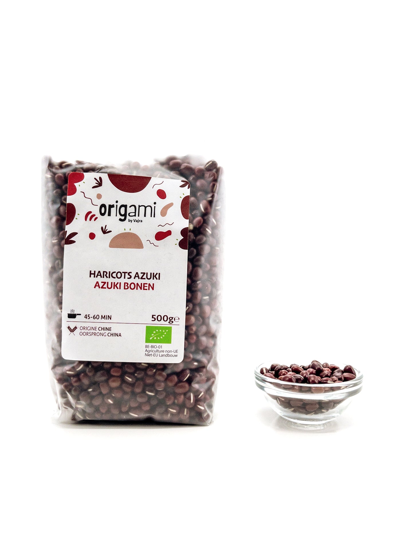 Haricots azuki bio – 500 g – Origami