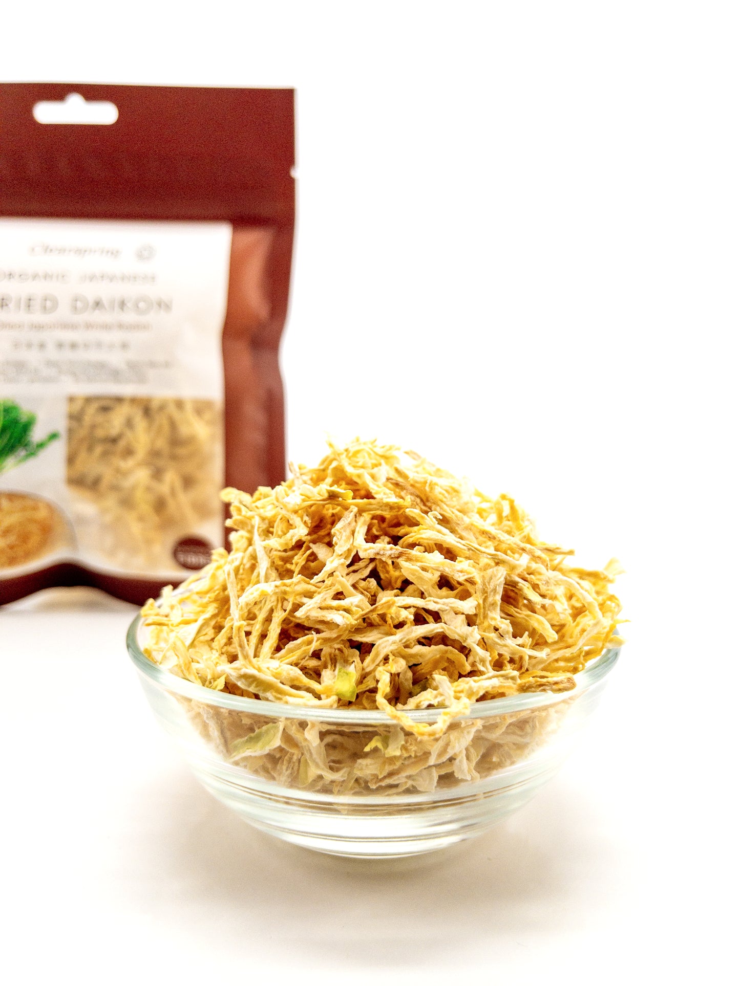 Sengiri Daikon – Radis daikon râpé et séché bio – 30 g – Clearspring