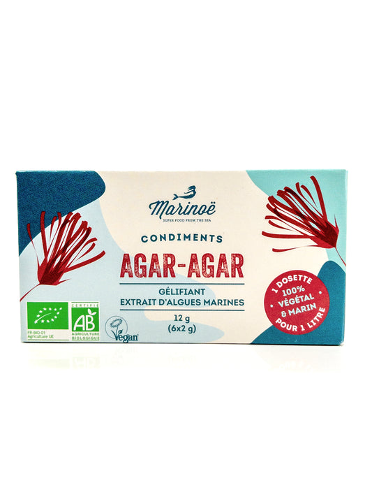 Agar-agar 12g (6x2g) Marinoé