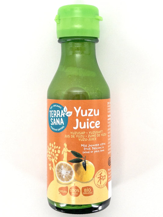 Bouteille de 100ml de jus de citron yuzu bio | Épicerie en ligne Eat In Japan