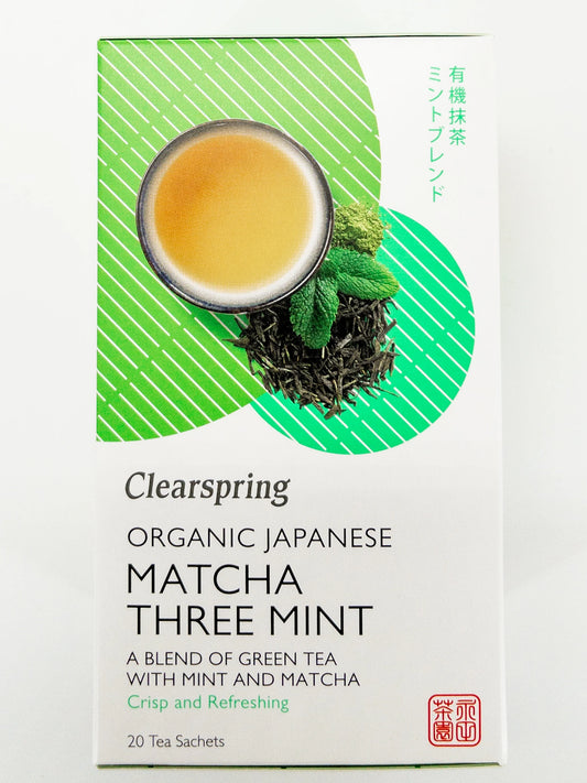 Matcha Three Mint - 20x1,8g - Clearspring