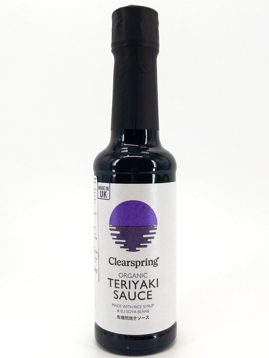 Sauce Teriyaki Clearspring – 150ml de sauce sucrée-salée pour grillades et sautés