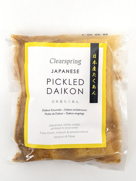 Takuan - Radis Daikon en saumure - 100 g - Clearspring