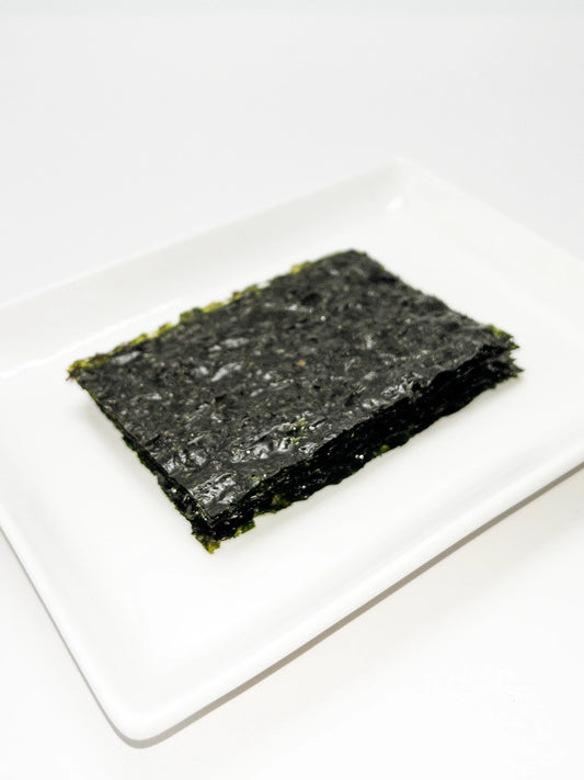 Chips d’algue Nori au gingembre bio – 5 × 4 g – Clearspring
