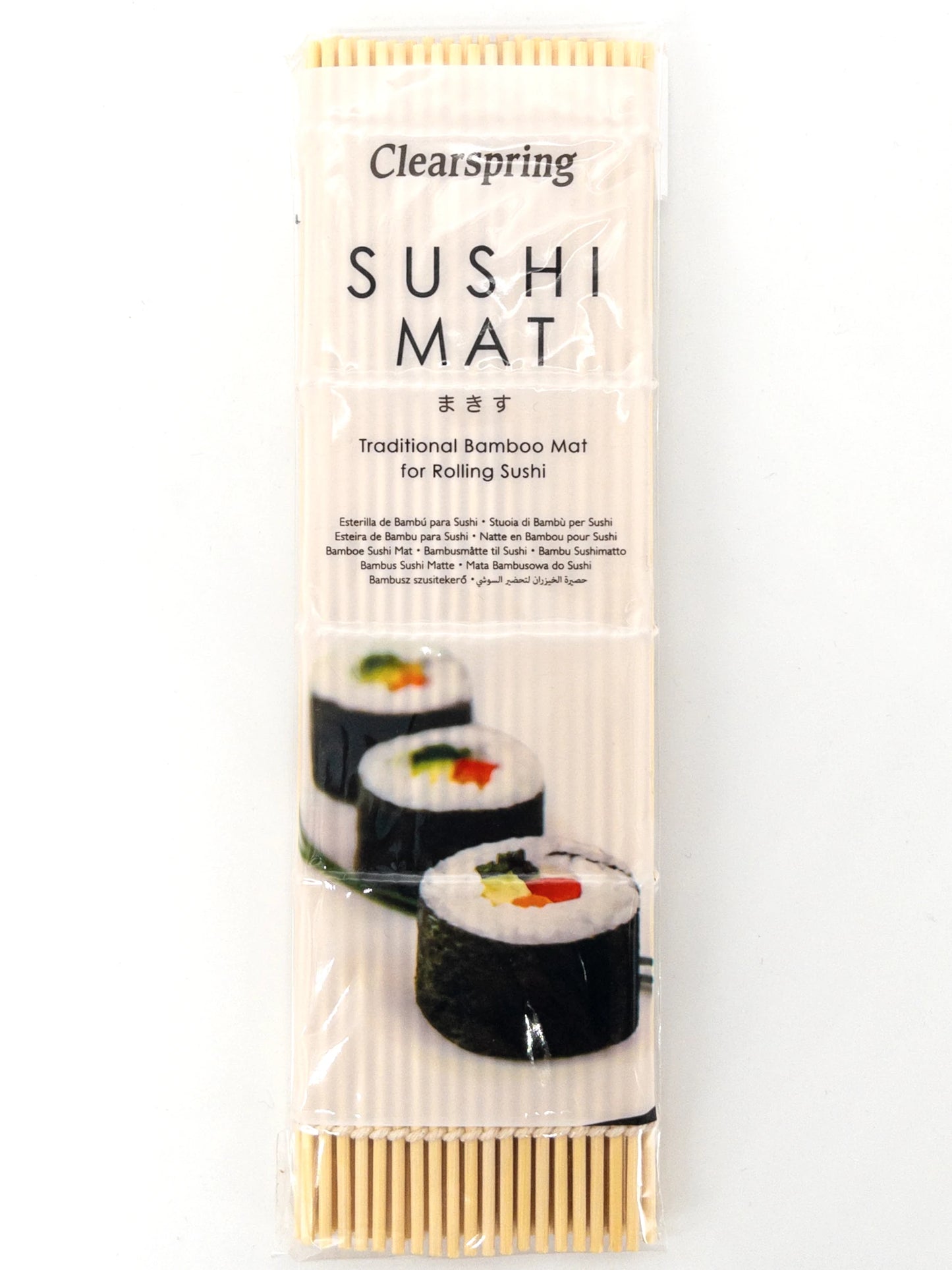 Makisu – Tapis à sushi en bambou – Clearspring